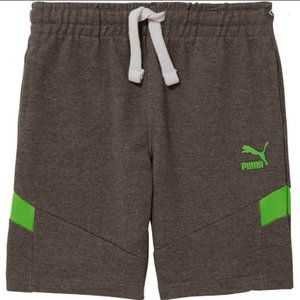 Puma Kids Boys Shorts Cotton French Terry